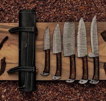 Keukenmes - Kitchen knife set - othe - Palissander - Noord