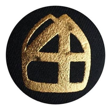 Button met mijter zwart, Diversen, Ophalen of Verzenden, Nieuw
