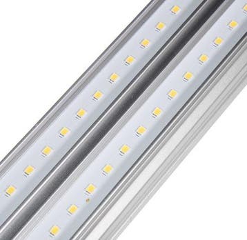 LED TL buis inclusief armatuur KOPPELBAAR 150CM 40W 4800..., Nieuw