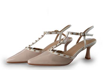Graceland Pumps in maat 38 Beige, Pumps, Verzenden, Beige, Zo goed als nieuw