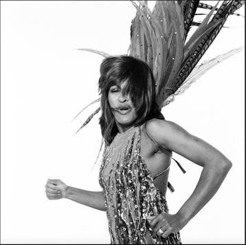 Harry Langdon - Tina Turner, ca. 1980.