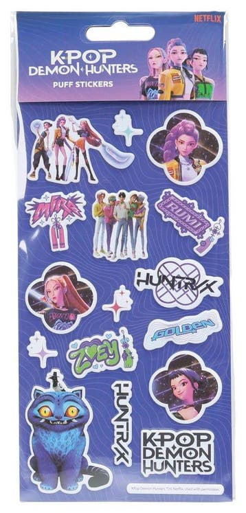 KPop Demon Hunters Sticker Set Puff, Ophalen of Verzenden, Nieuw