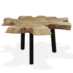 Retro Tafel Teakhout | 35% Korting, 50 tot 100 cm, Vintage, Nieuw, Metaal