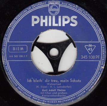 Single - Kurt Adolf Thelen - Ich Bleib Dir Treu, Mein Schat, Verzenden, Nieuw in verpakking