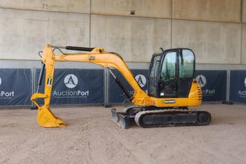 Veiling: Rupsgraafmachine JCB 8056 Diesel 41kW 2011, Ophalen, Graafmachine