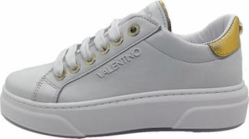 Valentino - maat 37- Shoes Dames Sneakers - Wit-Goud, Verzenden, Nieuw