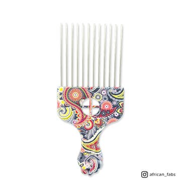 Afro kam - Hair pick Haar volume kam voor krullend en Afro h, Ophalen of Verzenden, Nieuw