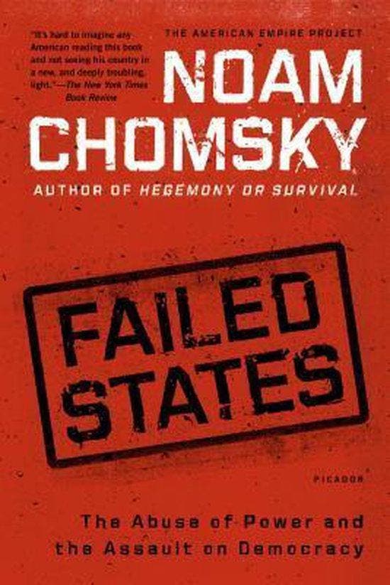 Failed States - Noam Chomsky 9780805082845, Boeken, Taal | Engels, Zo goed als nieuw, Verzenden
