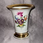 Meissen - Vaas - Porselein - Trompetenvase –Handbemalt