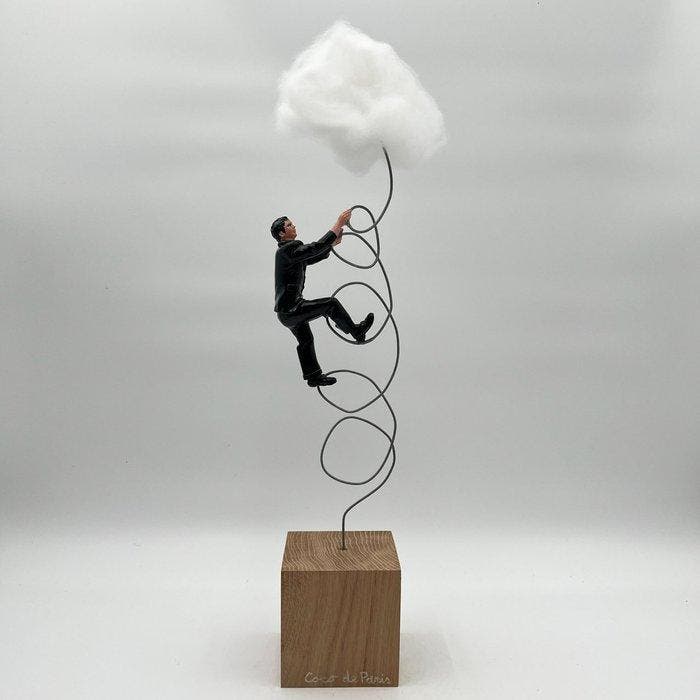 Coco de Paris - Climbing to the sky, Antiek en Kunst, Kunst | Designobjecten