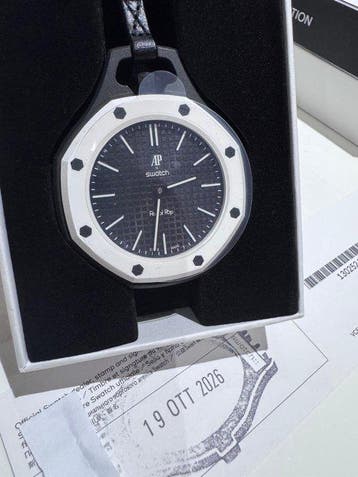 Swatch Royal Pop - Swatch × Audemars Piguet OCHO NEGRO -, Nieuw