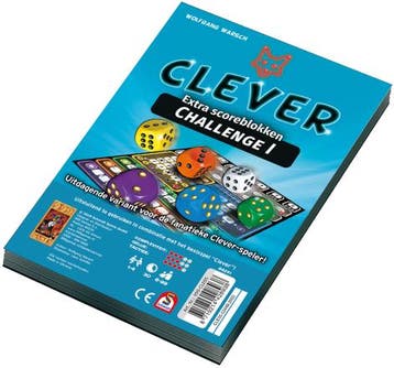 Clever - Challenge Scoreblok | 999 Games - Spelonderdelen, Verzenden, Nieuw
