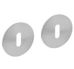 Intersteel sleutelplaatjes rond plat met magneet rvs, Verzenden, Nieuw