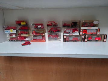 Wiking, Herpa 1:87 - Modelauto (20) - Brandweer, Nieuw