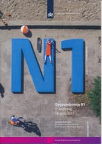 Centrale Eindtoets opgavenboekje N1 2017, Verzenden, Nieuw