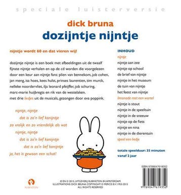 Dozijntje Nijntje 9789047619352 Dick Bruna, Verzenden, Gelezen, Dick Bruna