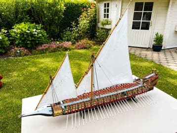 Modelschip - Reale de France – 1690 – zeer zeldzaam model., Nieuw