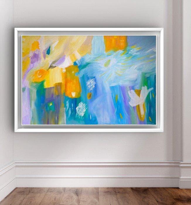 Melissa Broadwell - Inner Peace, Antiek en Kunst, Kunst | Schilderijen | Modern