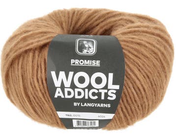 WoolAddicts Promise - 15 Nougat - Chunky / Dik Merinowol G, Ophalen of Verzenden, Nieuw