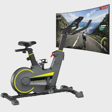 Indoor Hometrainer Fiets met Smart APP & LCD Display - Stil, Verzenden, Nieuw
