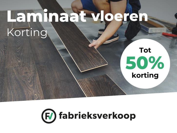 Goedkoop Laminaat | Direct Meenemen met 50% Korting, Huis en Inrichting, Stoffering | Vloerbedekking, Wit, Crème, Beige, Bruin