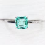Zonder minimumprijs - Ring - 14 karaat Witgoud, 1,67 gram, Nieuw