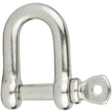 8mm D-Sluiting Rvs, Ophalen of Verzenden, Nieuw