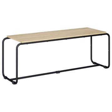 vidaXL TV-standaard 113.5 x 35.5 x 42 cm Sonoma Eiken, Minder dan 50 cm, Verzenden, Nieuw, Minder dan 100 cm