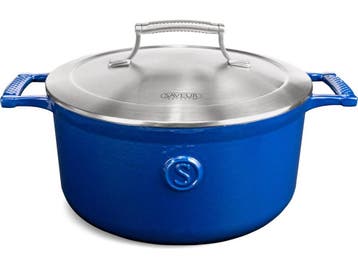 Saveur Selects Braadpan Ø25 cm - Ovaal Gietijzer - PFAS-vrij, Verzenden, Nieuw