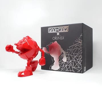 Video game figuur Orlinski x PAC-MAN 18cm Édition Rouge, Nieuw