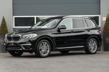 Zakelijke Lease |  BMW X3 xDrive30e Luxury |Pano|DAB|sfeerve, Automaat, Gebruikt, Zwart, Overige brandstoffen