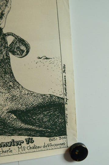 Front des artistes plasticiens - Affiche Militante Originale