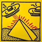 Keith Haring - Untitled (Pyramid with UFOs) - Artestar