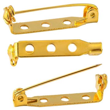 10 x broche spelden 27 x 5 x 7mm 3 gaten 2mm pin 0,8mm br..., Ophalen of Verzenden, Nieuw, Overige typen