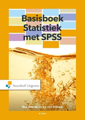 Basisboek statistiek met SPSS / Vast Boek - Ben Baarda, Verzenden, Gelezen, Ben Baarda