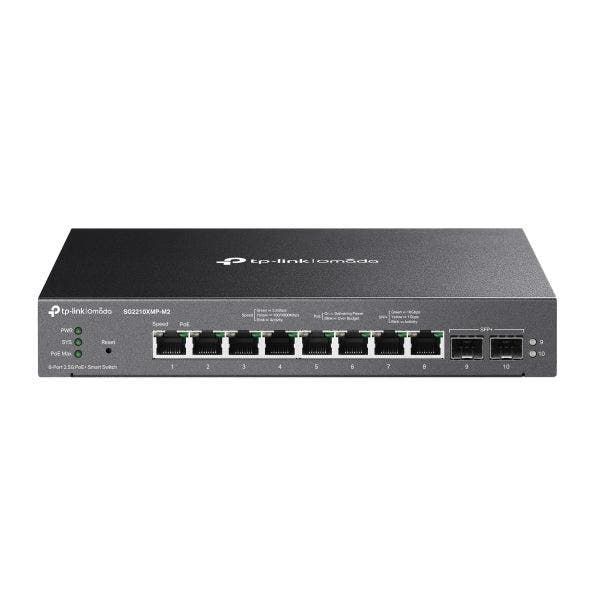 TPLink Omada SG2210XMPM2 – switch – 10poorts –, Computers en Software, Netwerk switches, Nieuw, Ophalen of Verzenden