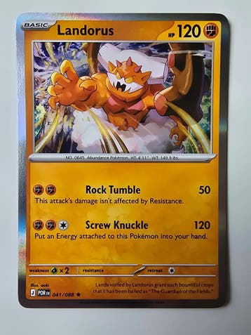 LANDORUS (PERFECT ORDER 041/088) (HOLO) (TRADING CARD), Verzenden, Gebruikt