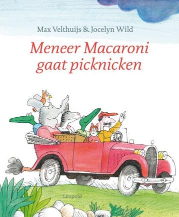 Meneer Macaroni gaat picknicken - Max Velthuijs, Boeken, Verzenden, Zo goed als nieuw, Max Velthuijs