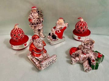 Kerstbeeldje Ardé, Bagutta, Valenti, ASA (5) - 925/990, Nieuw