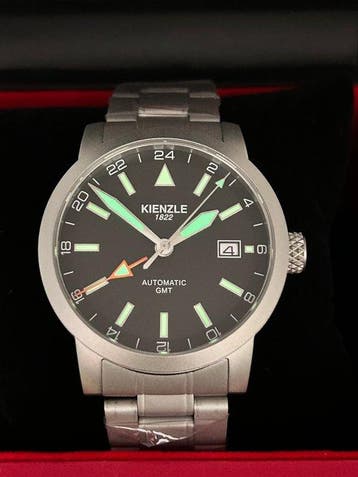 Kienzle - GMT - Zonder minimumprijs - Heren - na 2025, Sieraden, Tassen en Uiterlijk, Nieuw