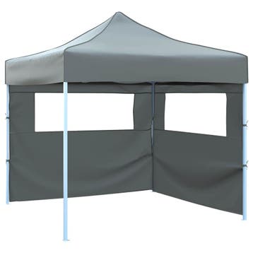 vidaXL Partytent 291 x 291 x 315 cm Antracietkleurig Oxford, Verzenden, Nieuw, Partytent