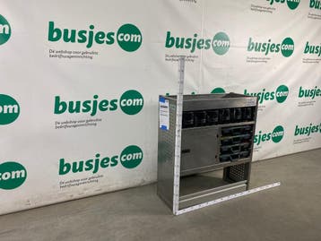 Aluca aluminium bedrijfswageninrichting gebruikt (nr 2275), Ophalen of Verzenden