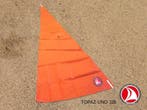 Ventoz Topaz Uno Fok - Oranje, Verzenden, Minder dan 15 m², Nieuw, Genua of Fok