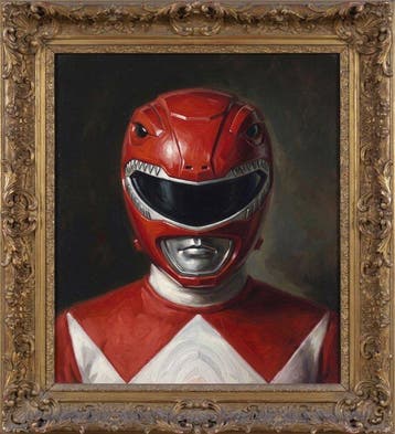 Artxlife - Portrait of the Noble Red Power Rangers XVII Sec.