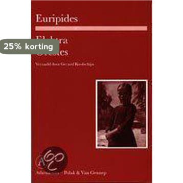 Elektra ; Orestes / Baskerville serie - Euripides, Boeken, Verzenden, Gelezen, Euripides