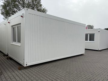 Kantoorunit - 6 x 3 meter | Kopraam/keuken/ toilet (NU63KR/K, Ophalen of Verzenden