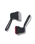 HEMA LED fietslampjes zwart - 2 stuks, Verzenden, Nieuw