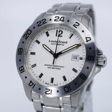 Louis Erard - La Sportive GMT - 65404 - Heren - 2000-2010, Nieuw