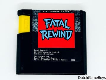 Sega Genesis / Megadrive - Fatal Rewind - Cart Only, Verzenden, Gebruikt