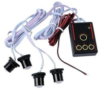 WIT strobe 4-LED light flitser -zwaailicht, Auto diversen, Tuning en Styling, Ophalen of Verzenden